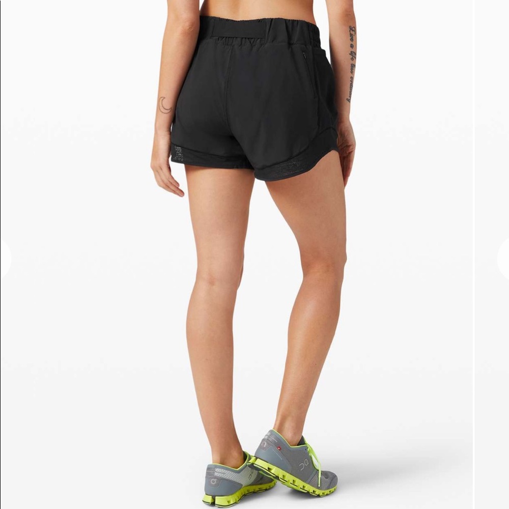 🌸lulu HR hotty hot shorts MESH 🌸 - Picture 3 of 3